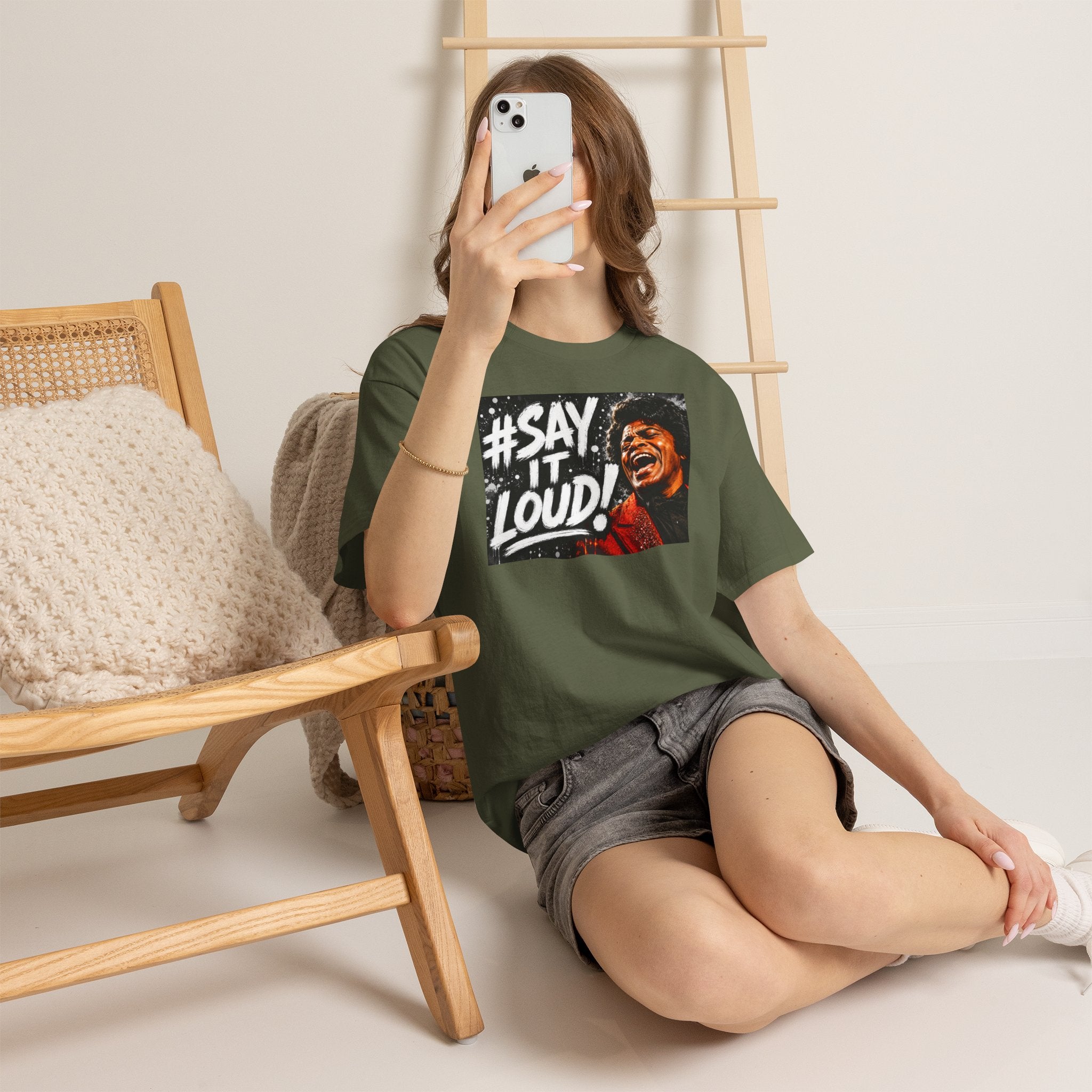 Say It Loud! Protest Fist Graphic Tee
