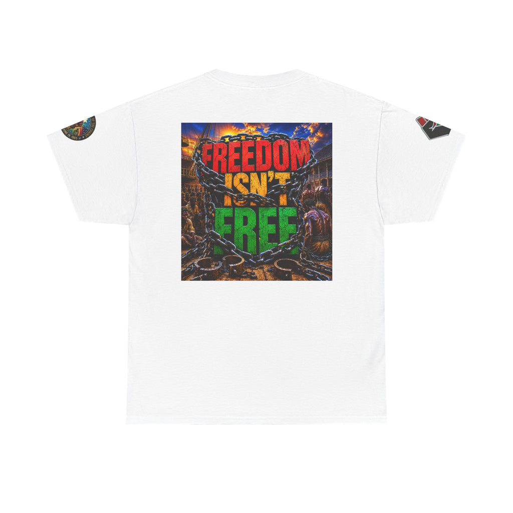 Freedom Isn’t Free Tee — Patriotic Fireworks Soldier Graphic T-Shirt