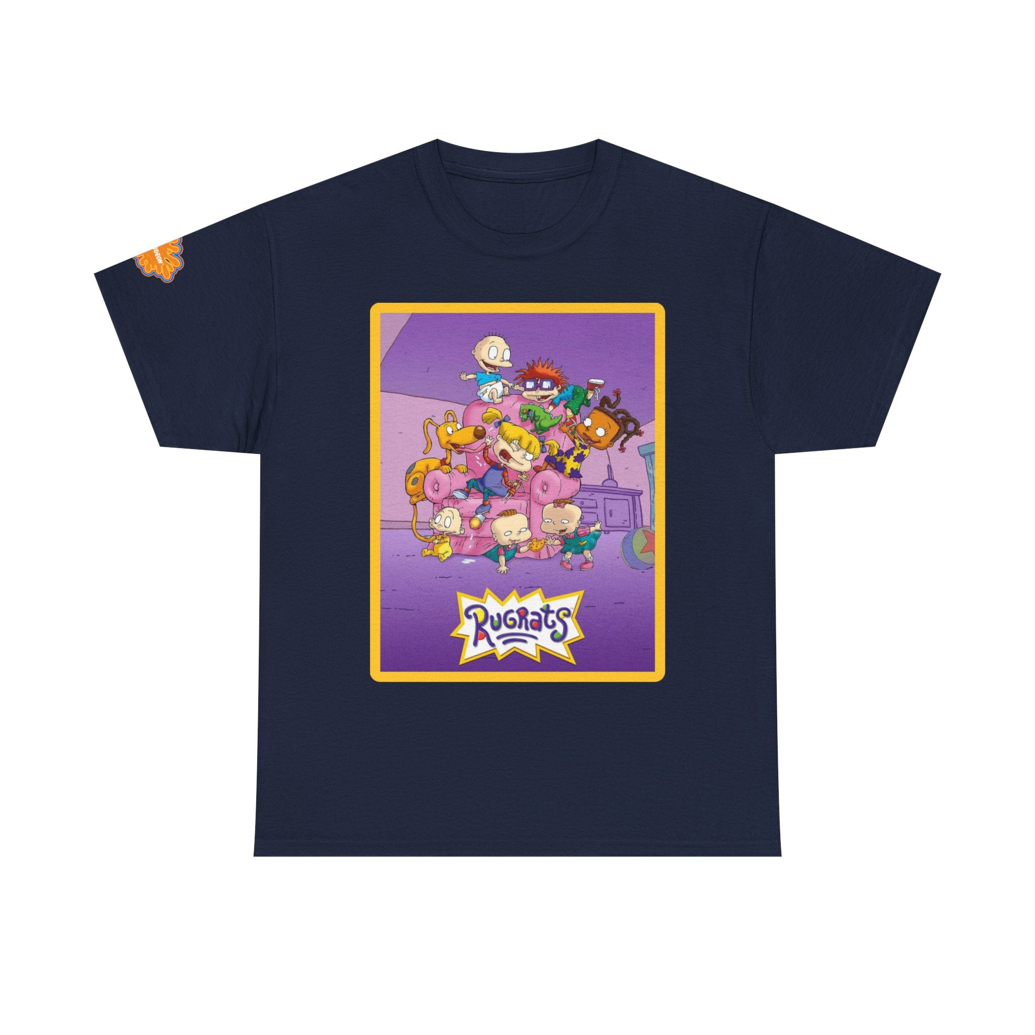 Rugrats Character Collage Tee — Retro Nickelodeon Kids Cartoon T-Shirt