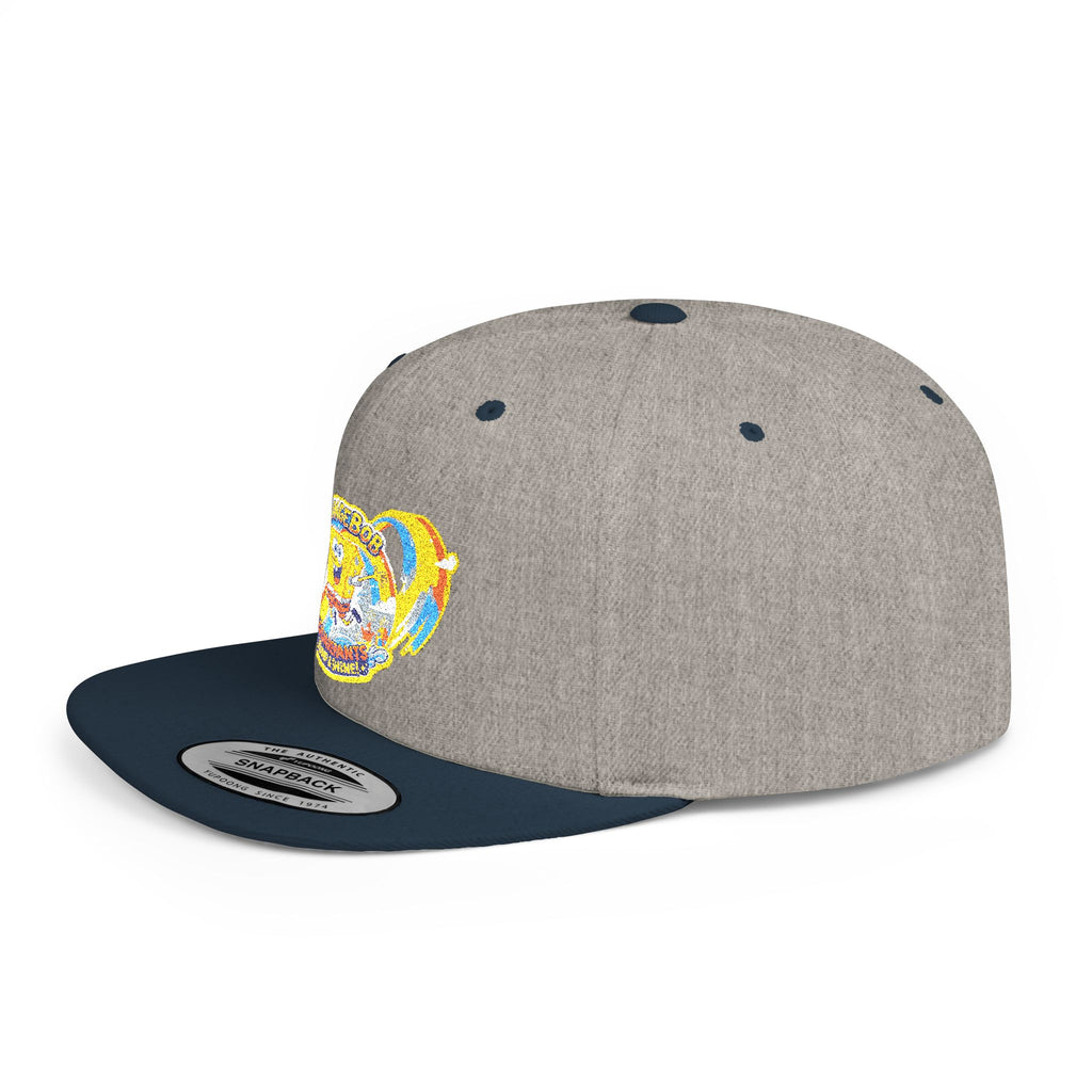 SpongeBob 'Jump & Shine' Royal Blue Flat Bill Snapback