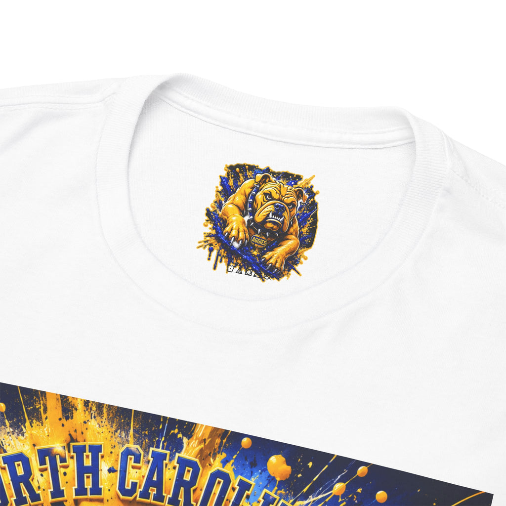 North Carolina A&T Aggies Bulldog T-Shirt — A&T Logo College Tee