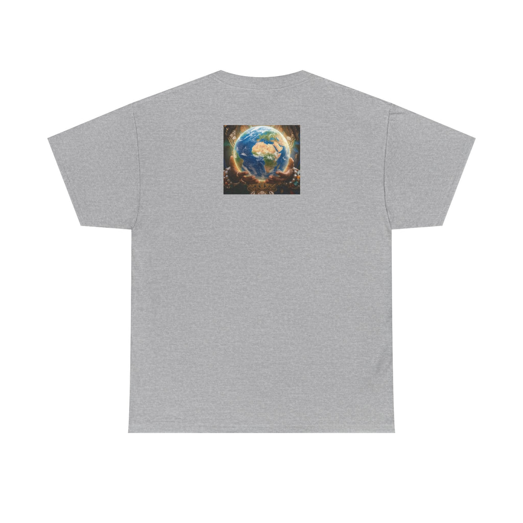 Earth Goddess T-Shirt — Vibrant Floral Nature Mother Graphic Tee