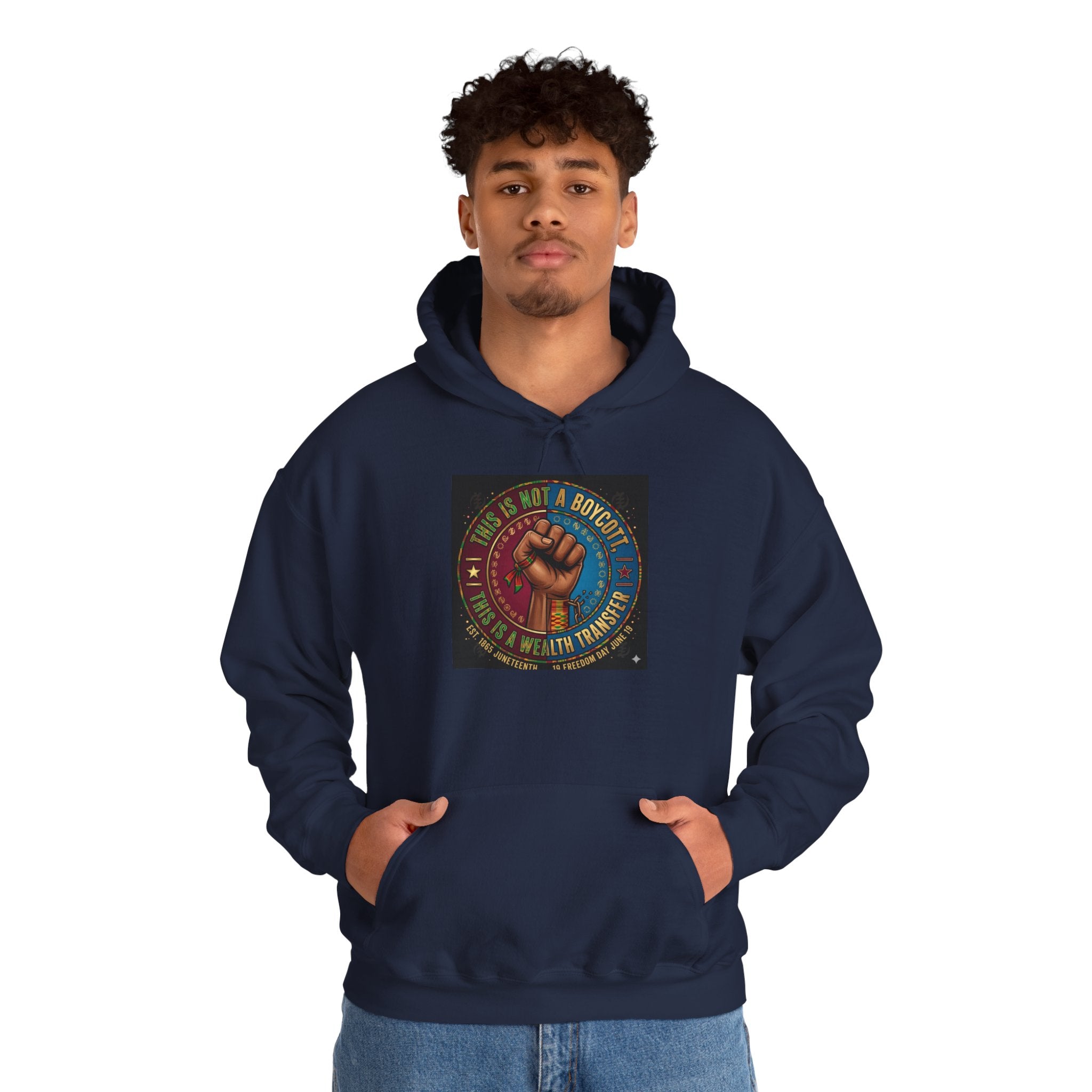 Empowered Unity Hoodie — "We Are a Movement" Fist Graphic Sweatshirt