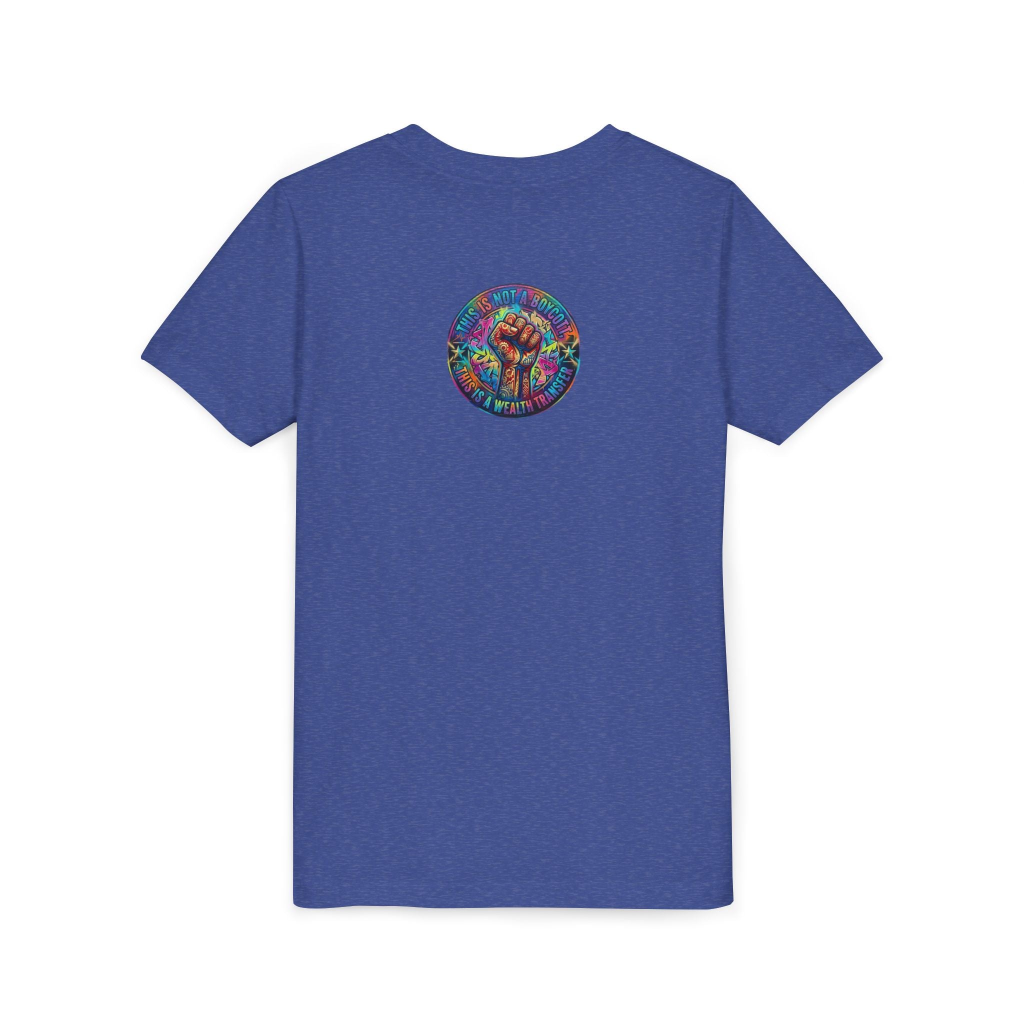 Kids Gaming Tee — Neon Rainbow Portal Gamer Shirt