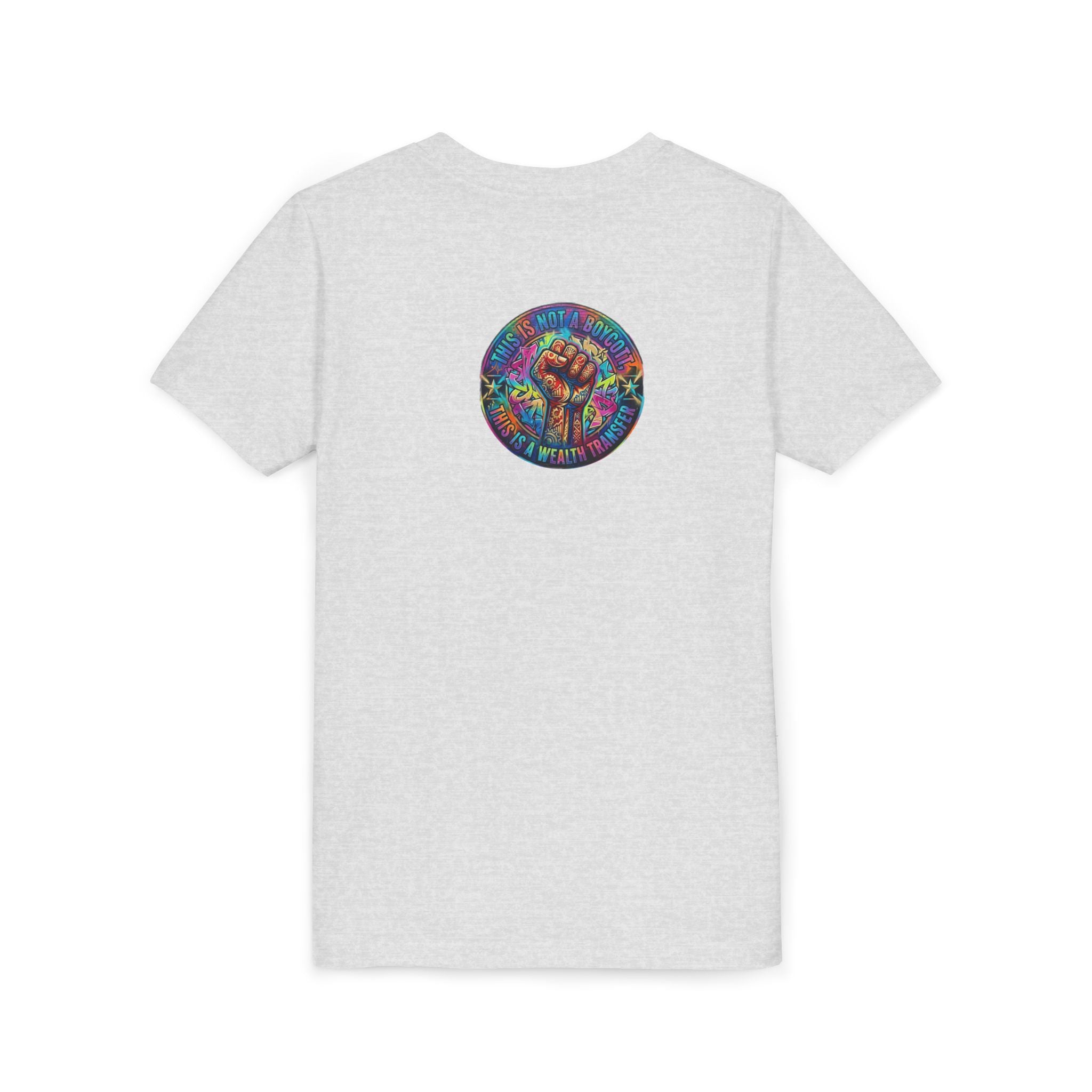 Retro Pixel Explosion Youth Tee — Smiling Avatar, Hearts, Gems & Controllers