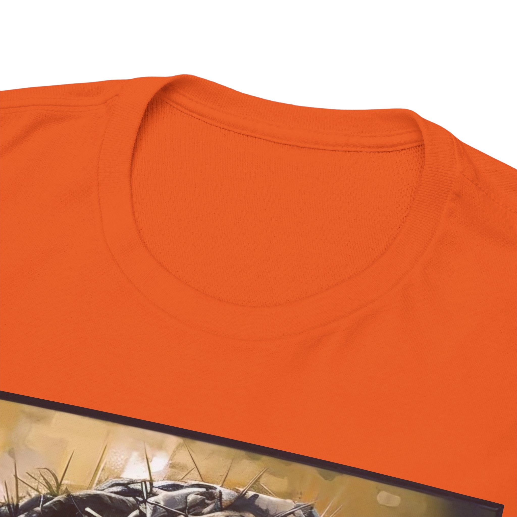 Jesus Portrait Tee with 'This Is Not A Boycott — This Is A Wealth Transfer' Back Emblem