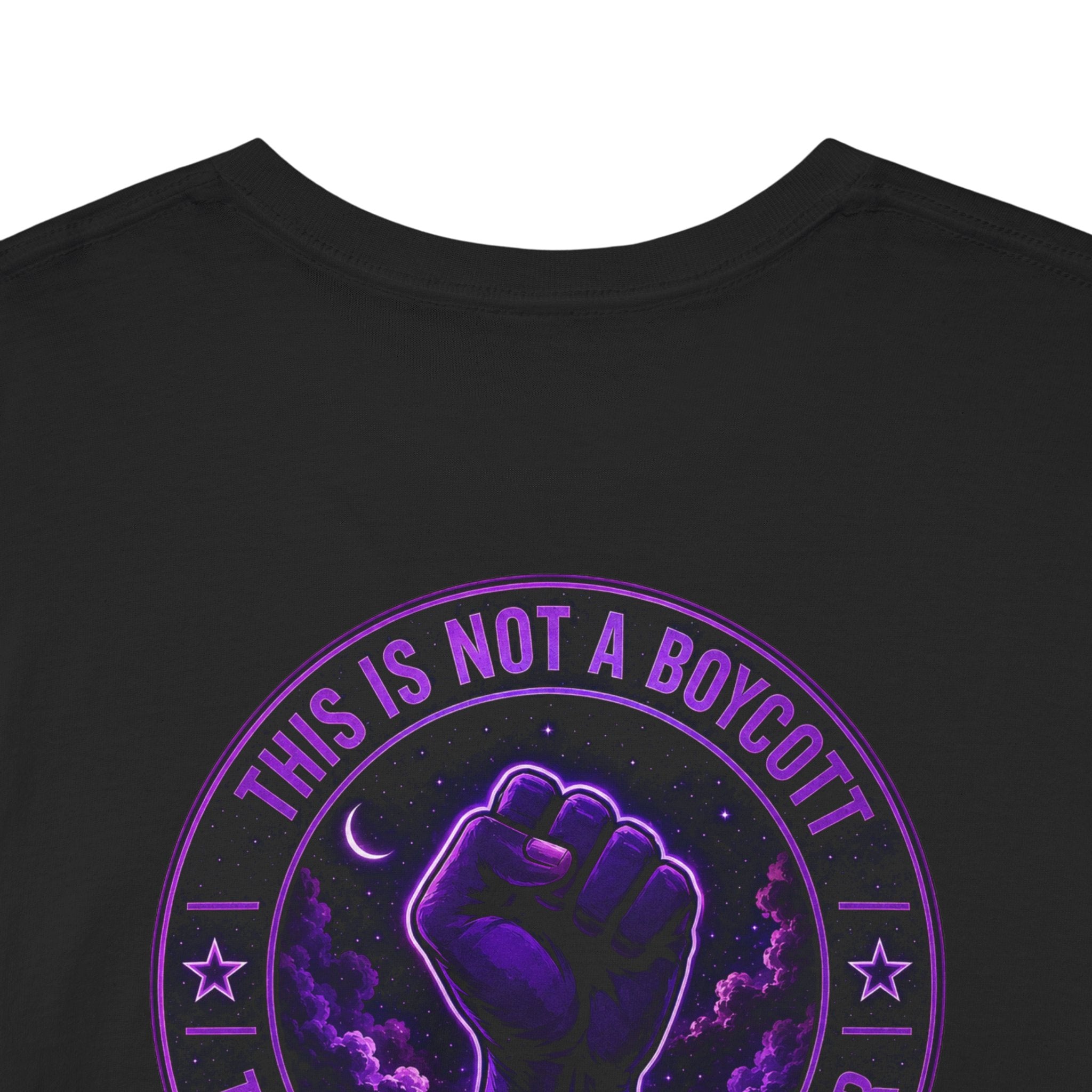 Graphic Tee — "Silence Is Not A Rebellion" Black Power Fist Tee