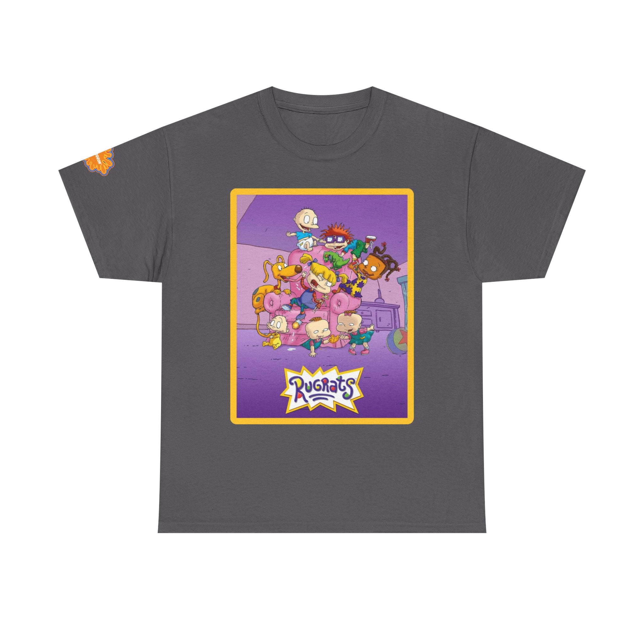 Rugrats Character Collage Tee — Retro Nickelodeon Kids Cartoon T-Shirt