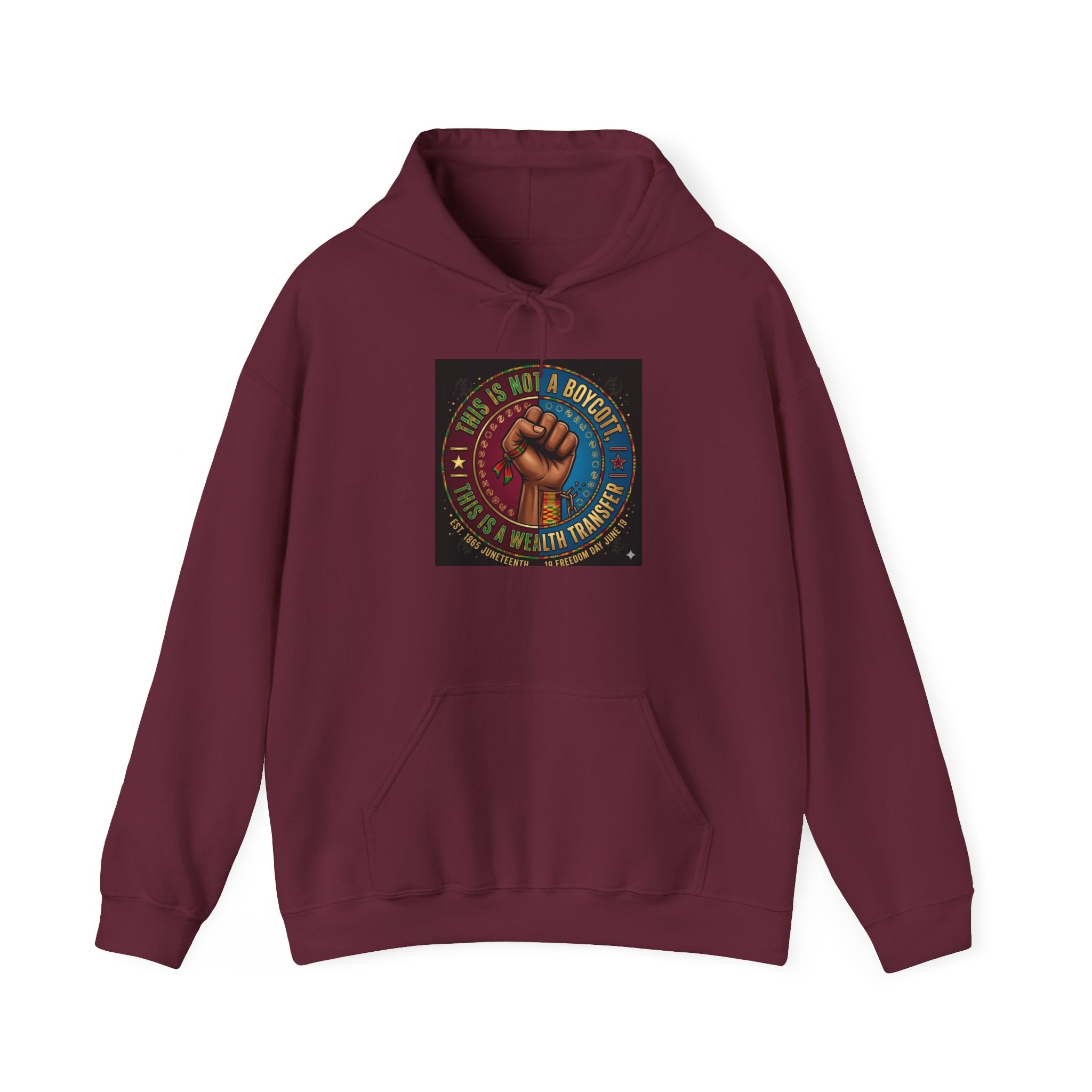 Empowered Unity Hoodie — "We Are a Movement" Fist Graphic Sweatshirt