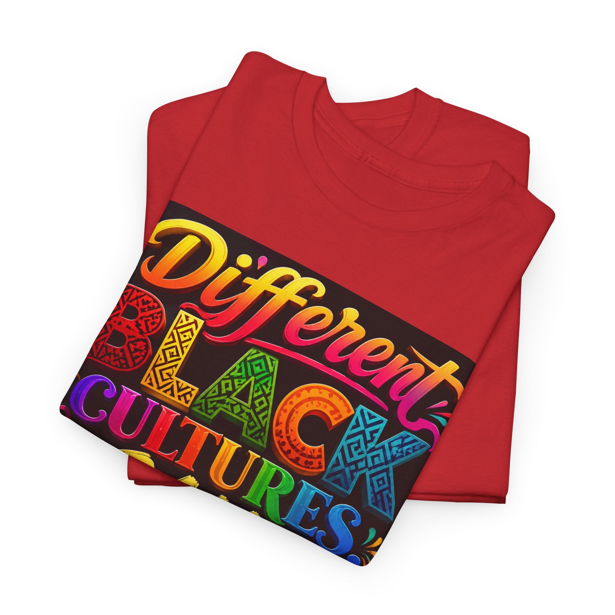 T-Shirt — Different Black Cultures, Same Black Skin Graphic Tee (Black History & Unity)