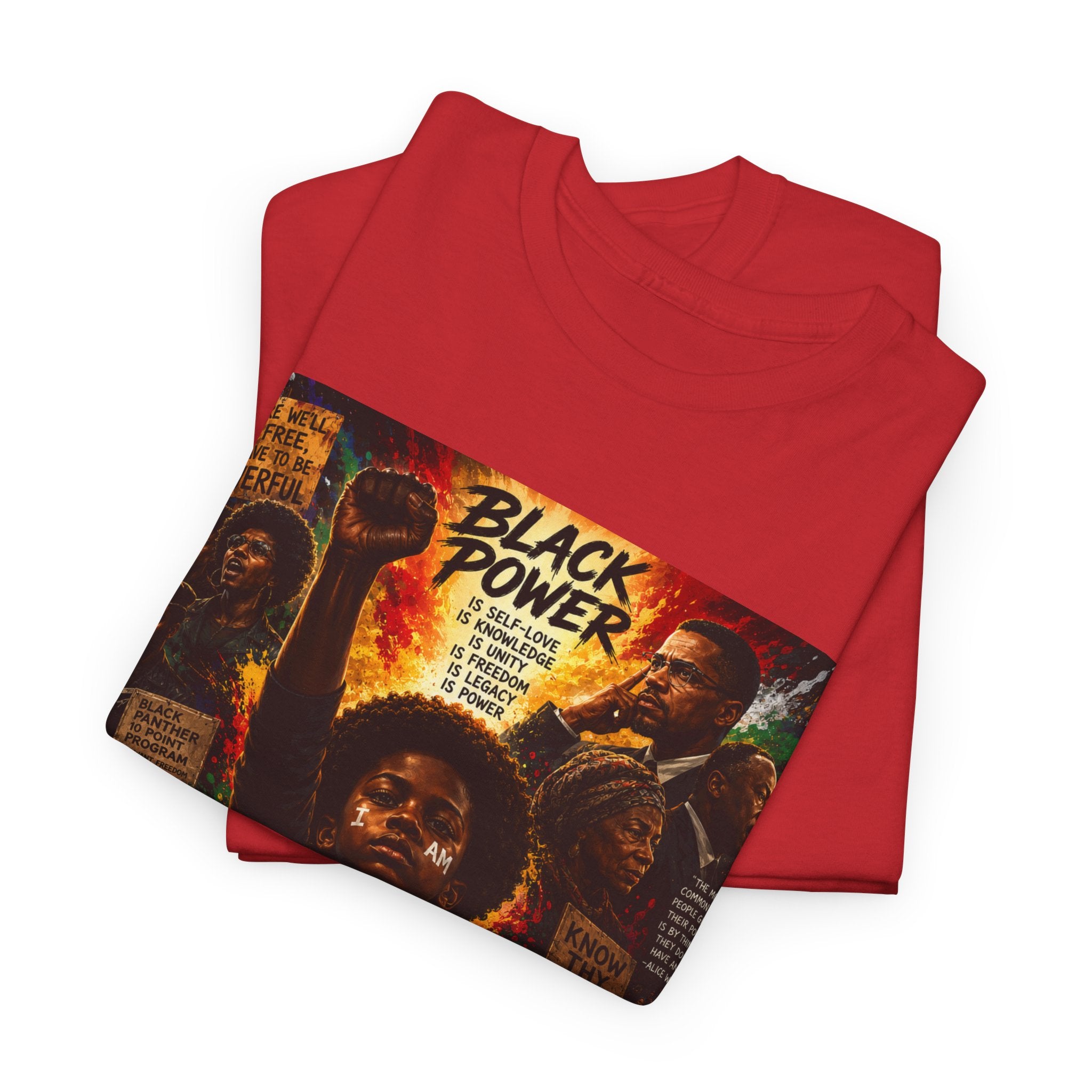 Black Power T‑Shirt — 'This Is Not A Boycott, This Is A Wealth Transfer' Protest Tee