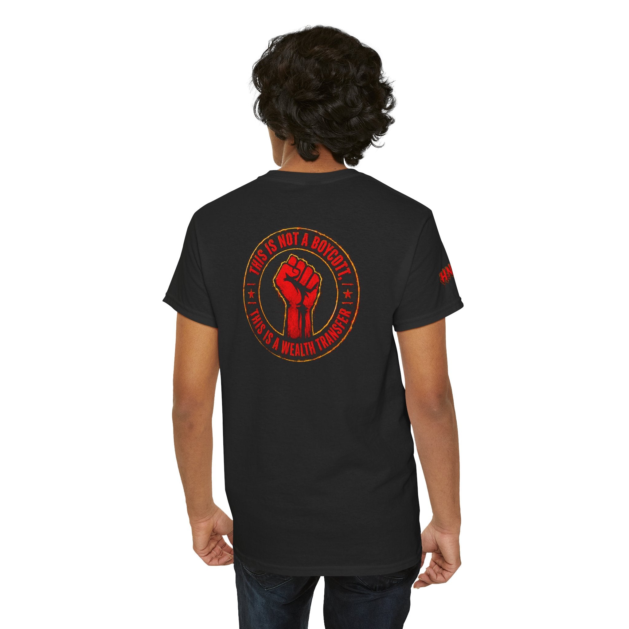 H.N.I.C. Graphic Tee — 'This Is Not A Riot' Raised Fist Streetwear T‑Shirt