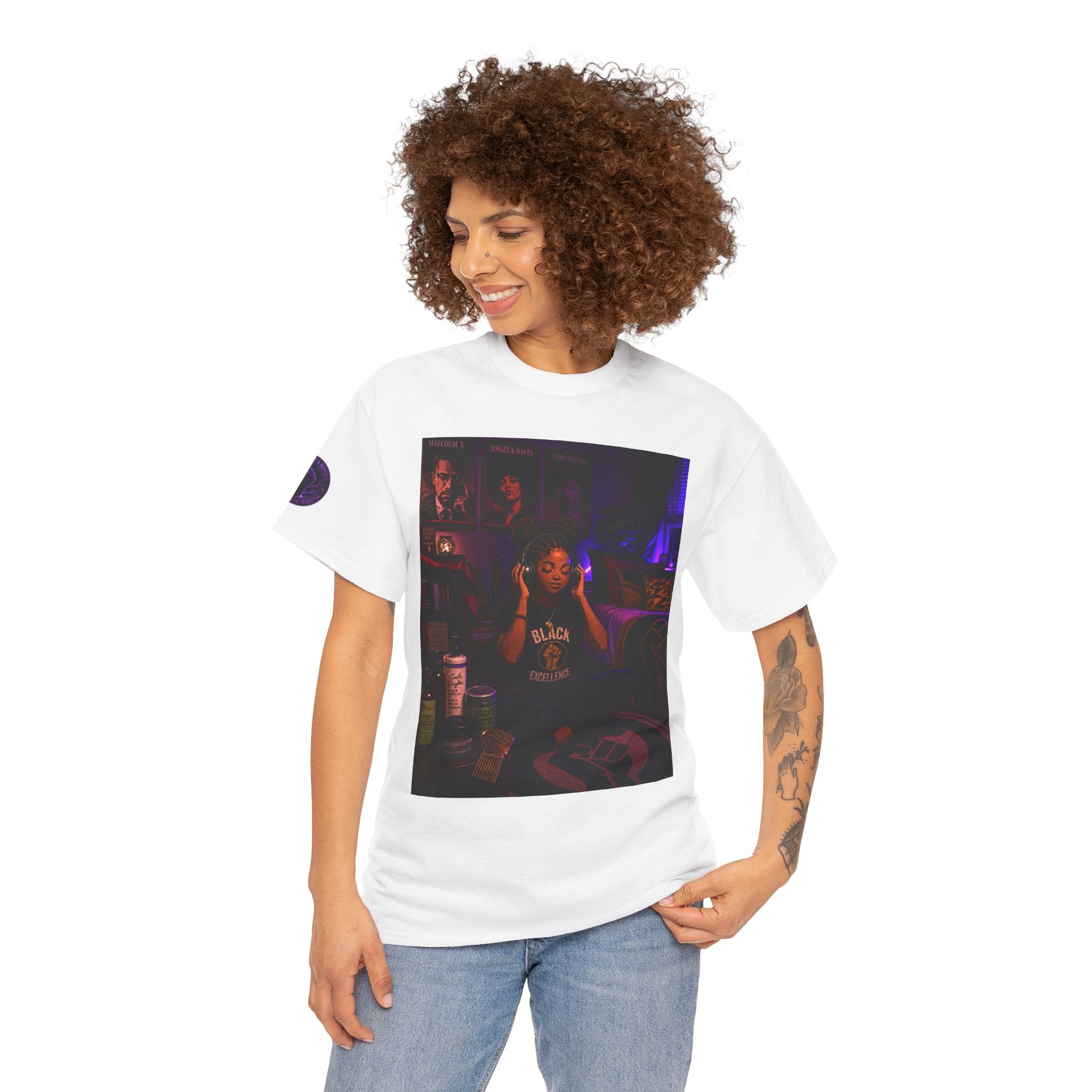 Graphic Tee — "Silence Is Not A Rebellion" Black Power Fist Tee