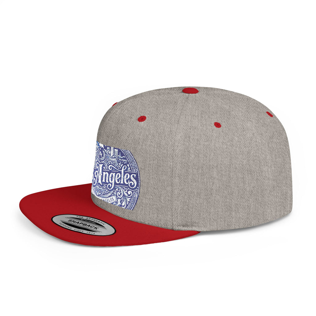 Los Angeles Paisley Flat Bill Snapback Hat