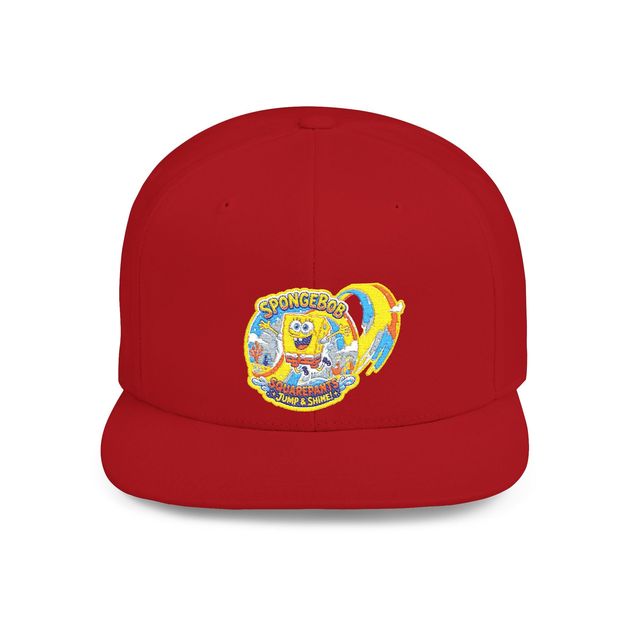 SpongeBob 'Jump & Shine' Royal Blue Flat Bill Snapback
