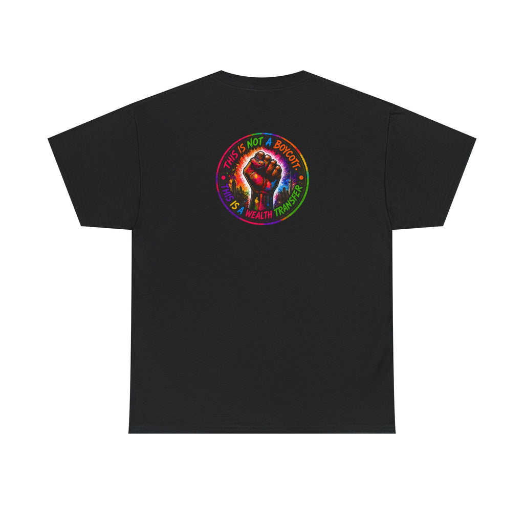 They Want Our Rhythm But Not Our Blues Tee — Black Power Fist Social Justice T-Shirt