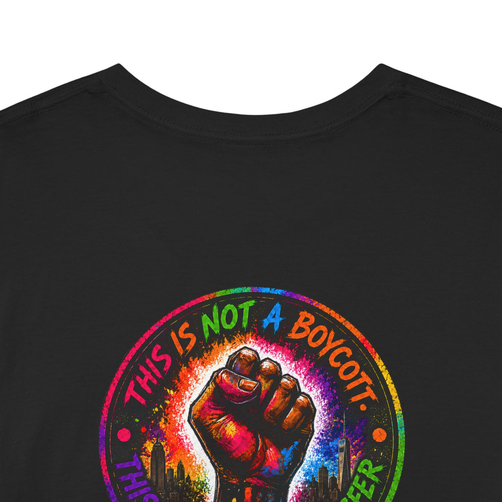 They Want Our Rhythm But Not Our Blues Tee — Black Power Fist Social Justice T-Shirt