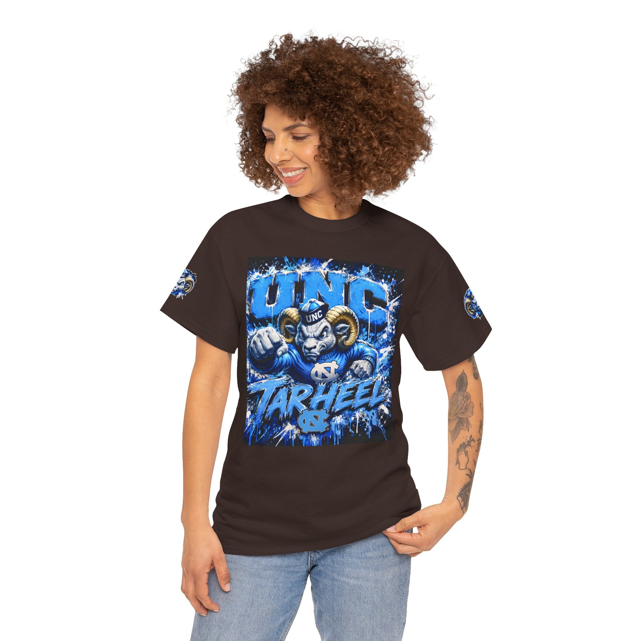 UNC Tar Heel Ram Graphic Tee — Collegiate North Carolina T-Shirt