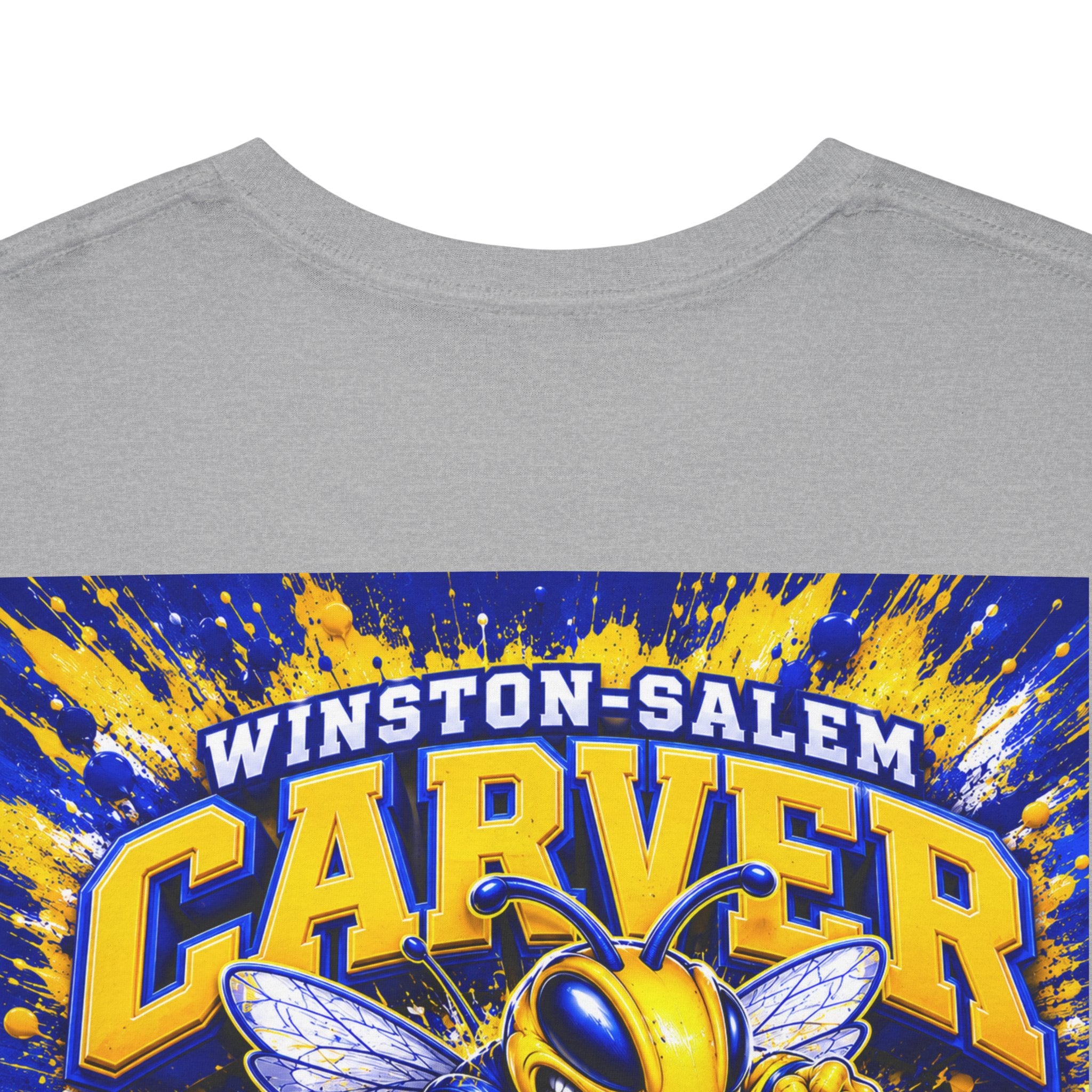 Carver Yellow Jackets Graphic T‑Shirt — Winston‑Salem School Spirit Tee