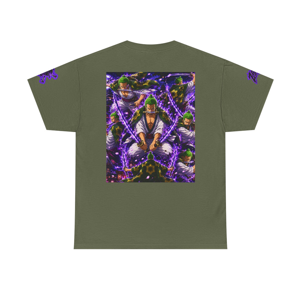 Zoro Neon Samurai T‑Shirt