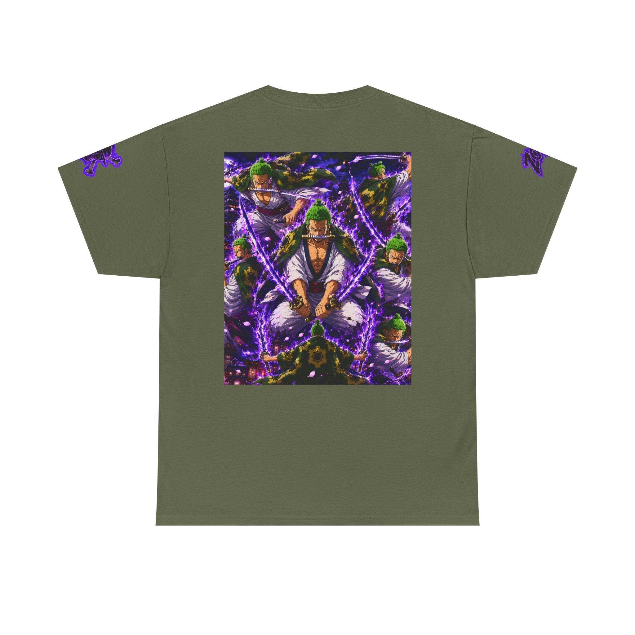 Zoro Neon Samurai T‑Shirt