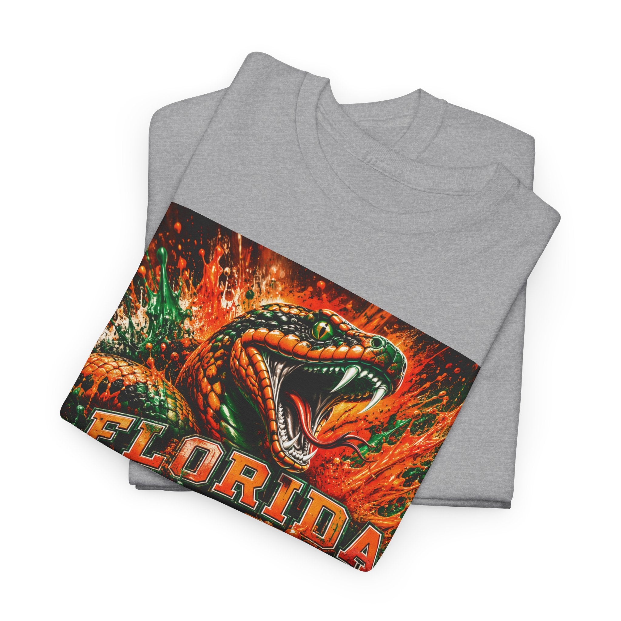 Florida A&M University Rattler Tee — Vintage Snake Mascot College T-Shirt
