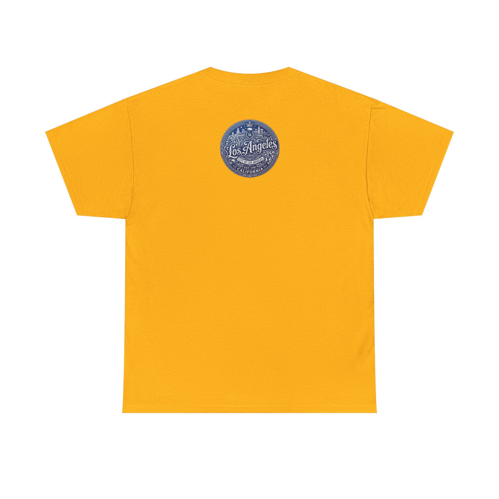 Iconic Rap Legend Photo Tee — Los Angeles Cap Graphic