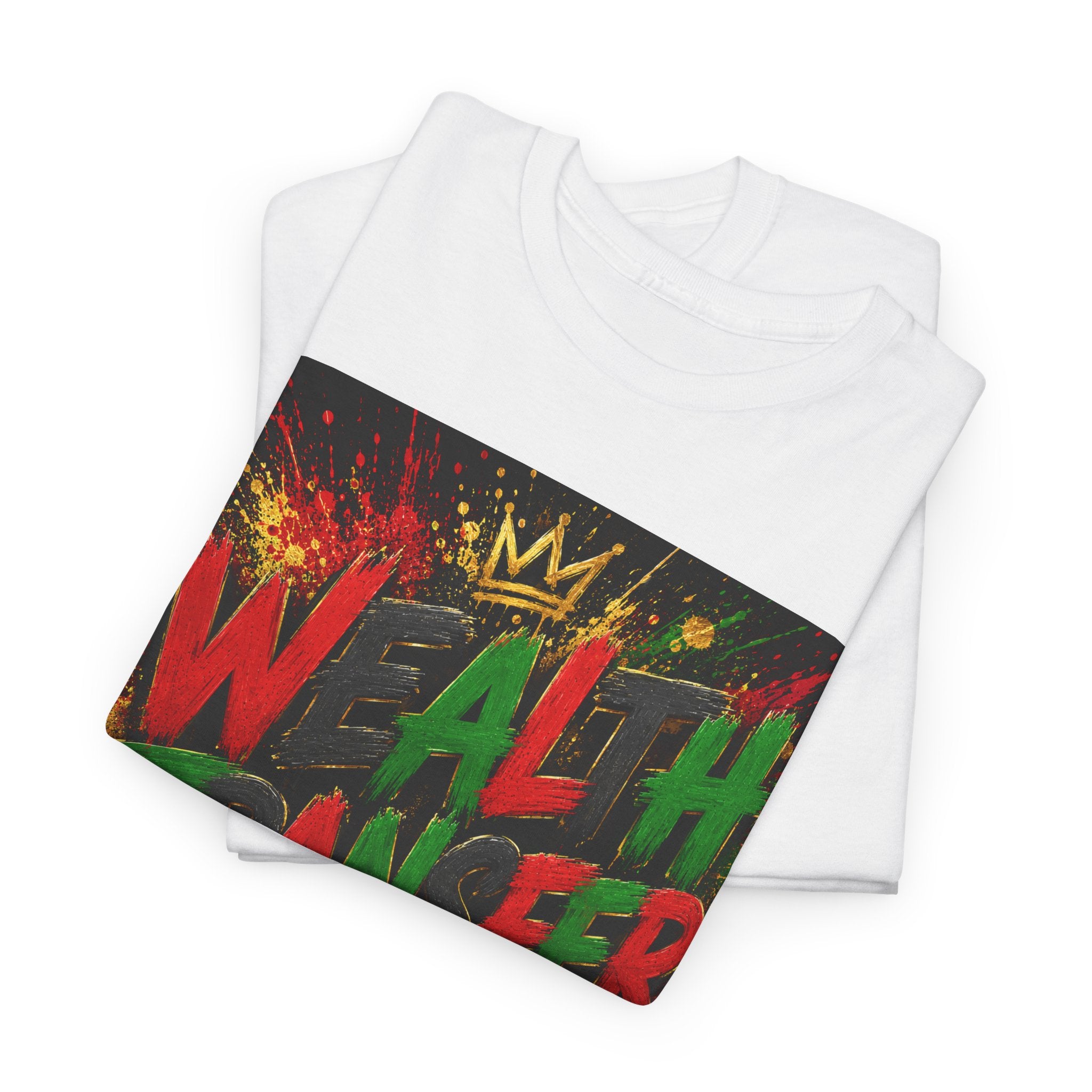 WALH TANKER Graphic Tee — Black Power Fist Back