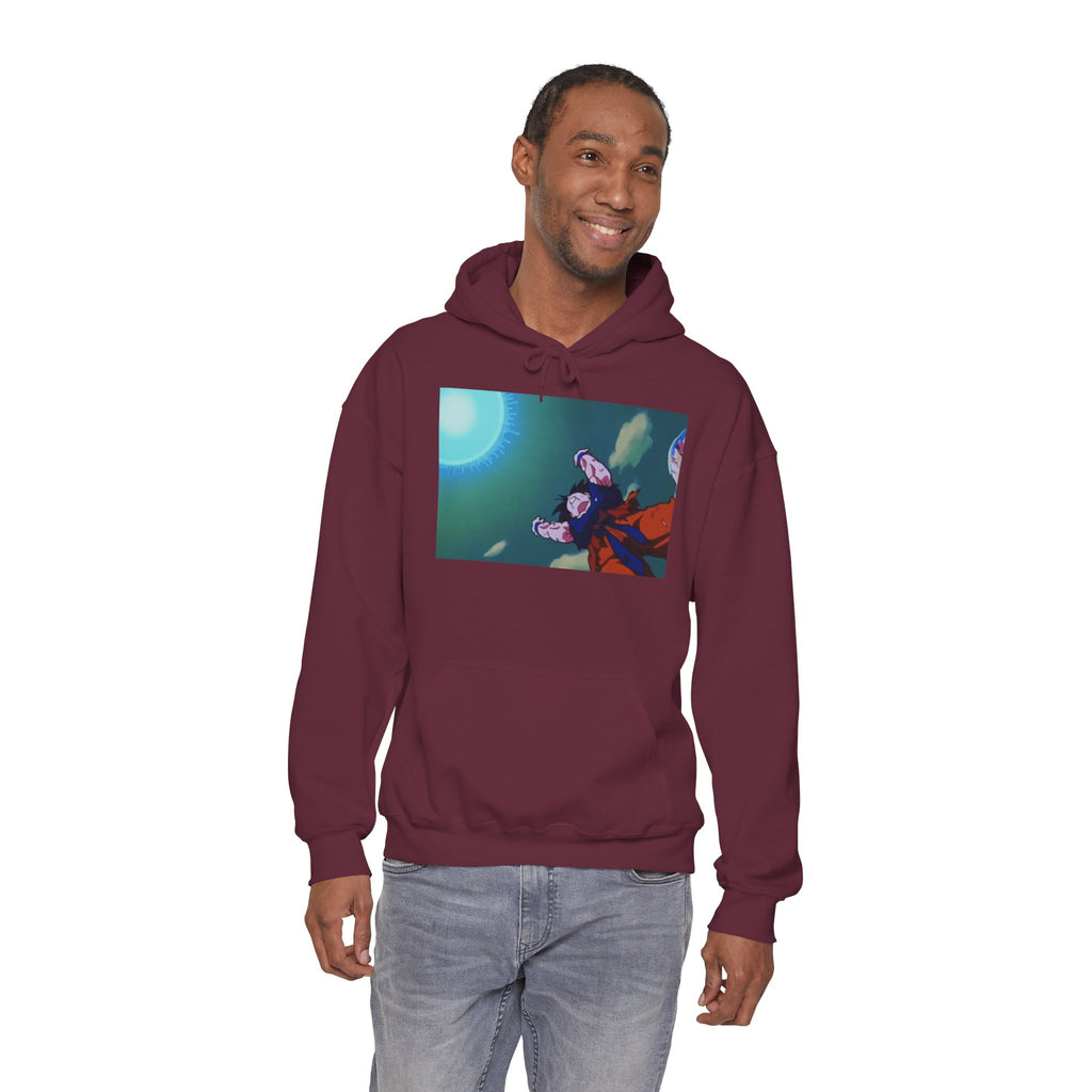 Anime Night Sky Hoodie — Girls Under the Moon Graphic Sweatshirt
