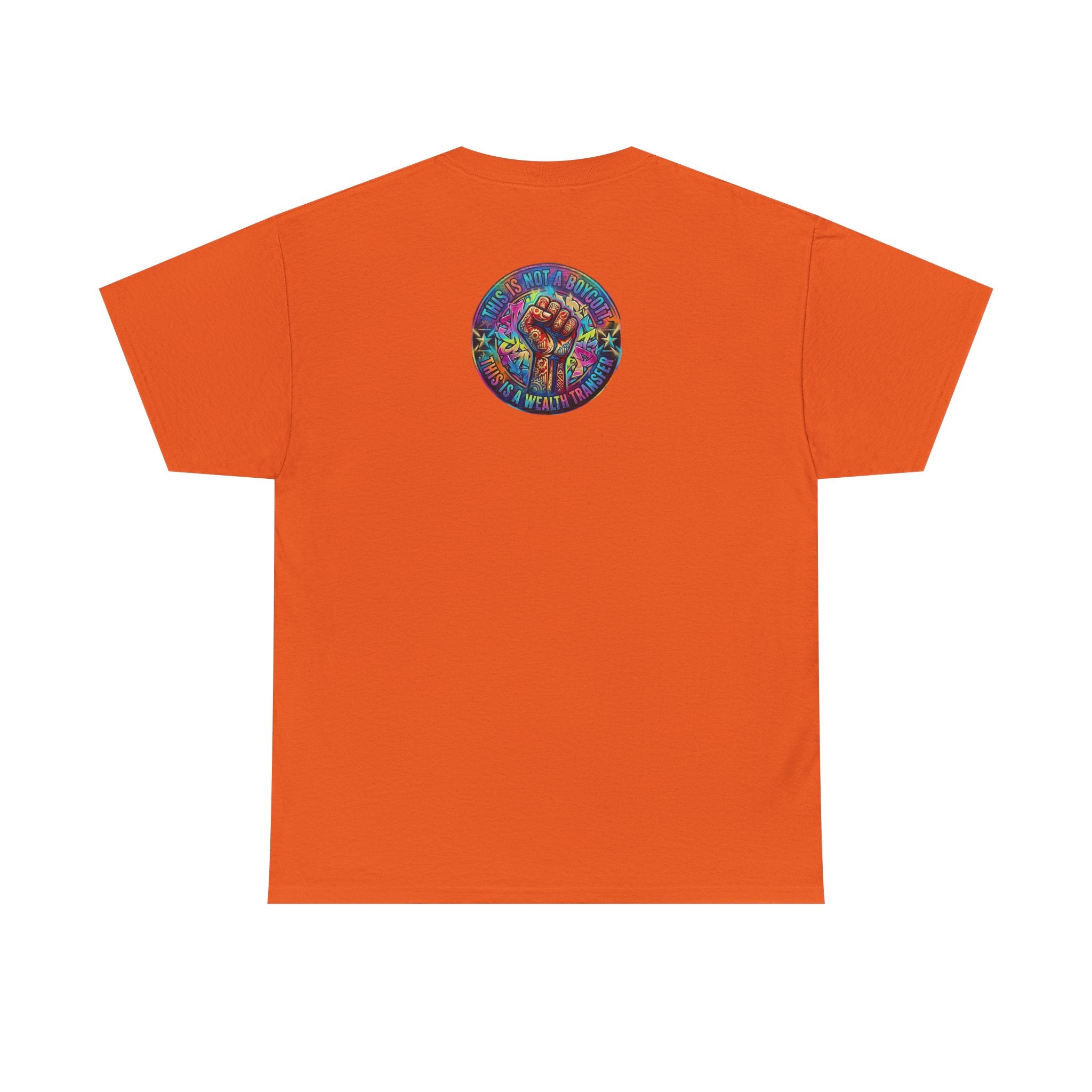 Graphic Tee — Vintage Afrocentric Joker Portrait & Psychedelic Raised Fist Art