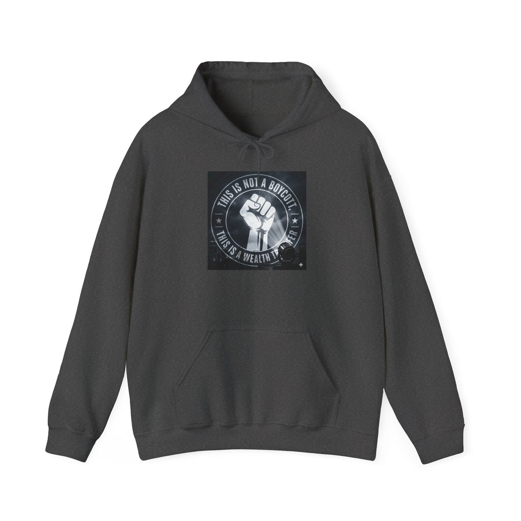 Hoodie — "This Is Not a Moment" Raised Fist Social Justice Pullover