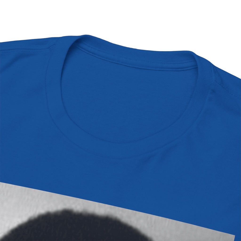 Graphic Tee — Retro Portrait Front with Black Power Fist Back