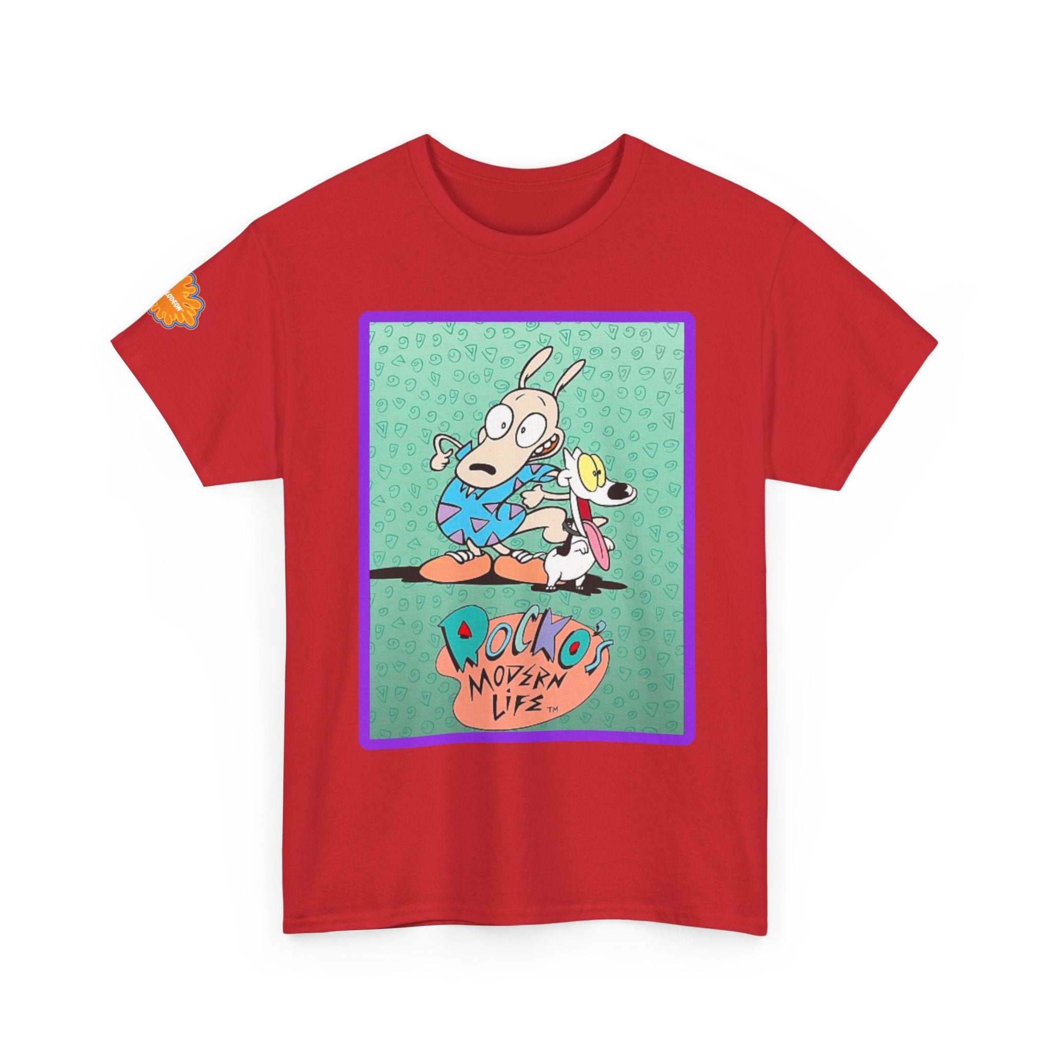 Rocko's Modern Life Cartoon Tee — Retro 90s Nicktoons Graphic T-Shirt