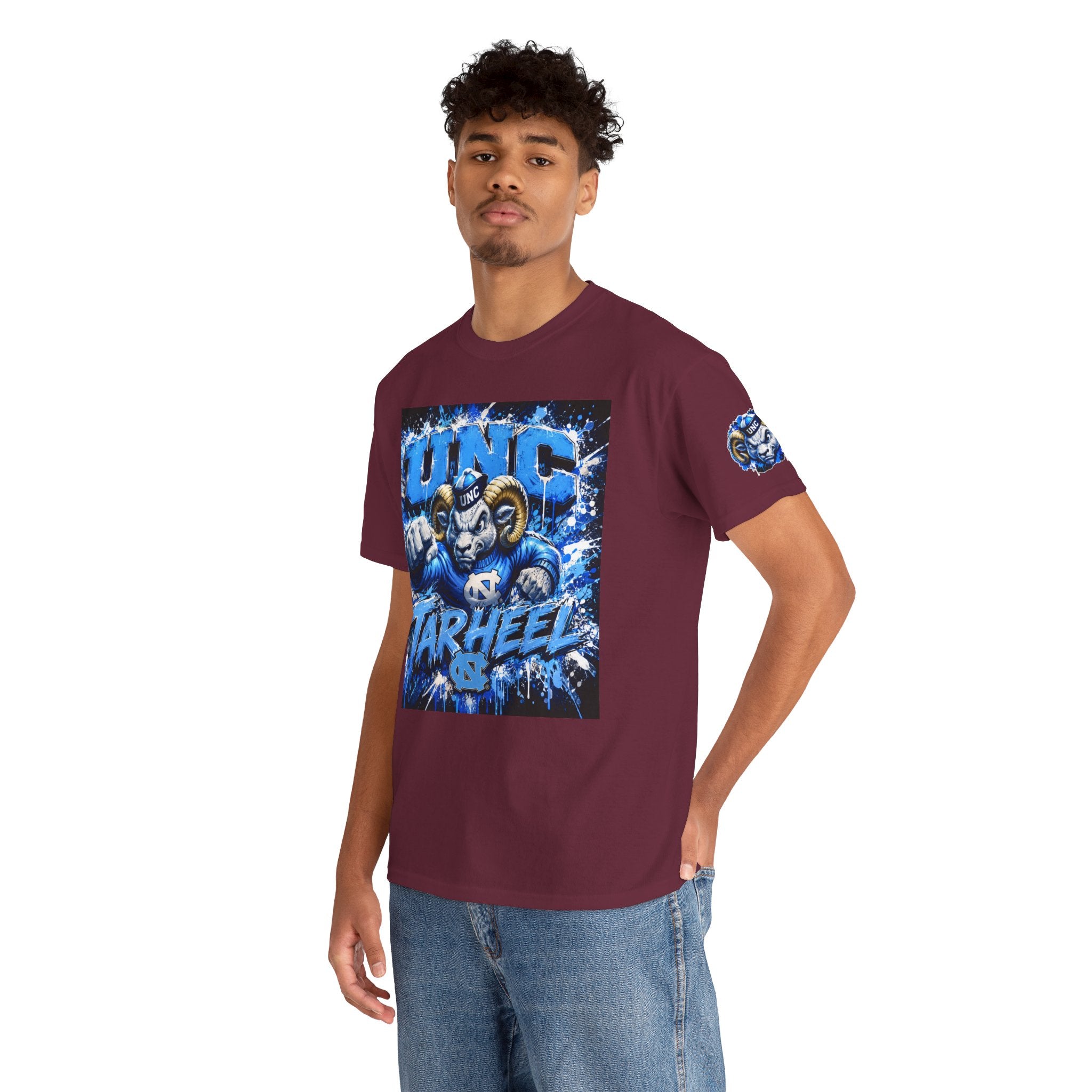 UNC Tar Heel Ram Graphic Tee — Collegiate North Carolina T-Shirt