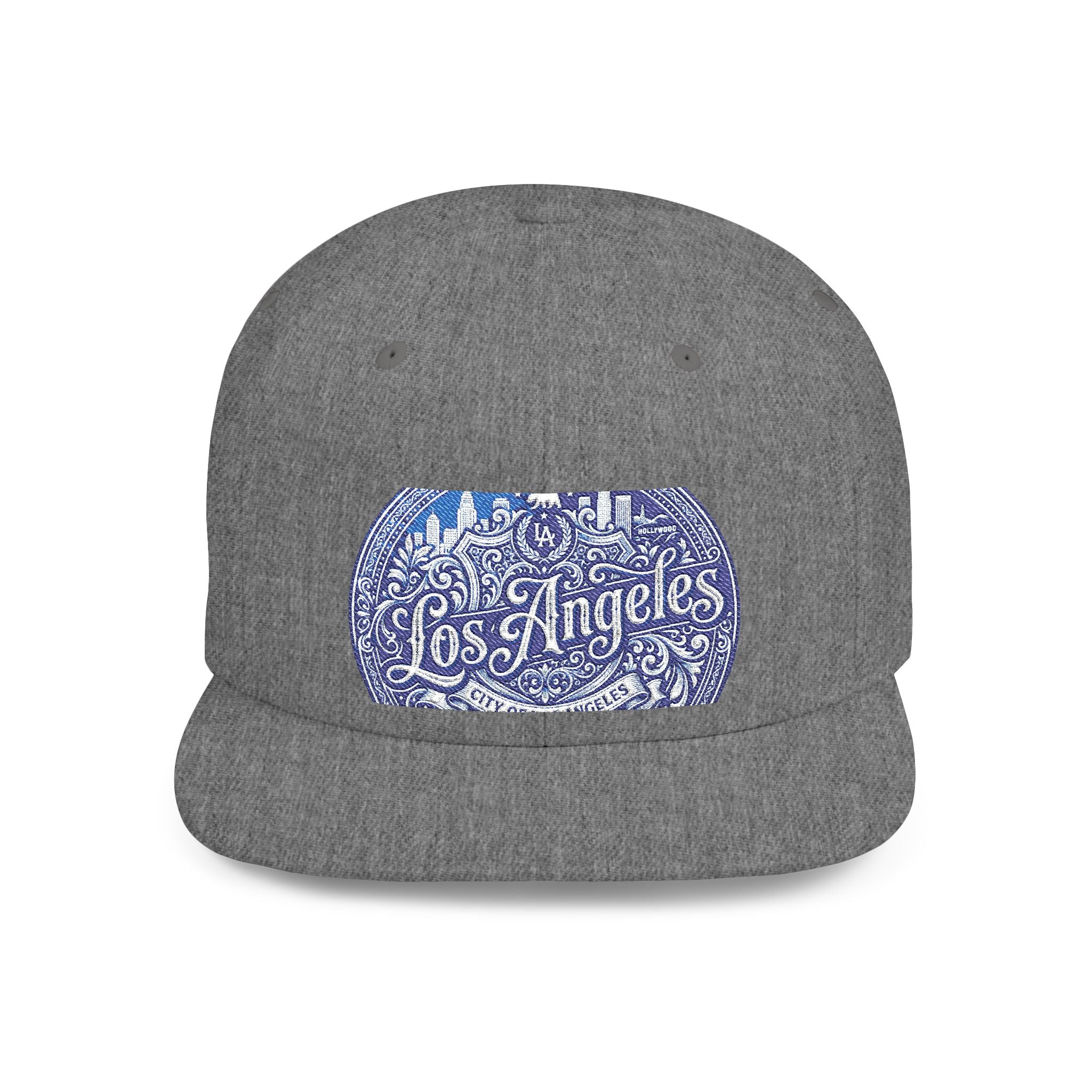 Los Angeles Paisley Flat Bill Snapback Hat