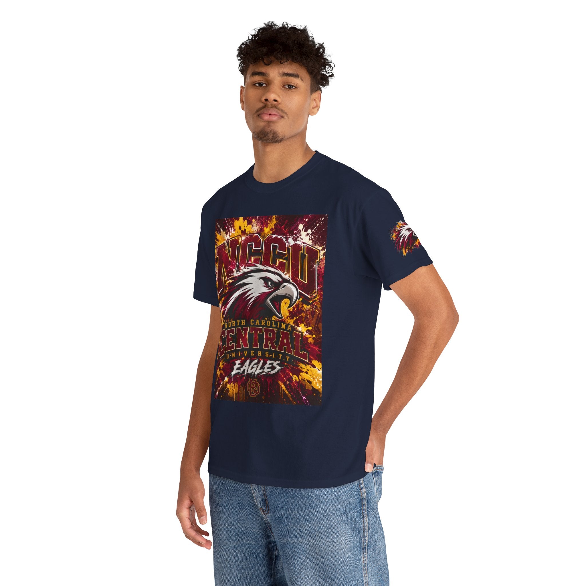 Central Eagles Graphic Tee — North Carolina Central University Mascot T‑Shirt