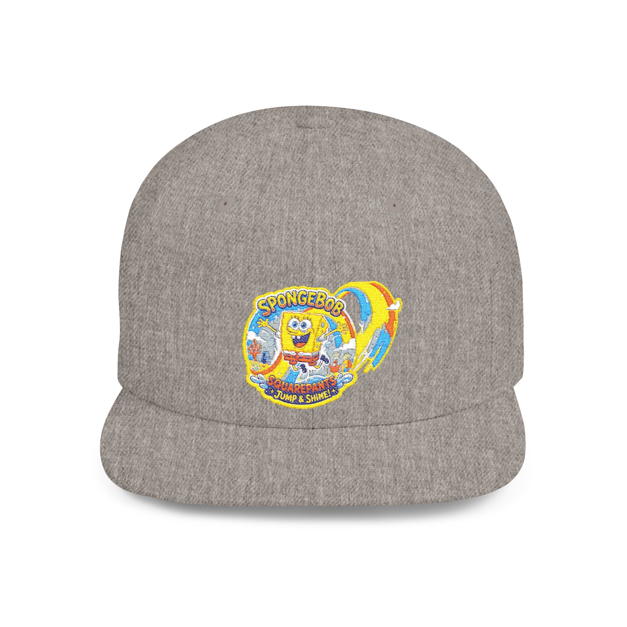 SpongeBob 'Jump & Shine' Royal Blue Flat Bill Snapback