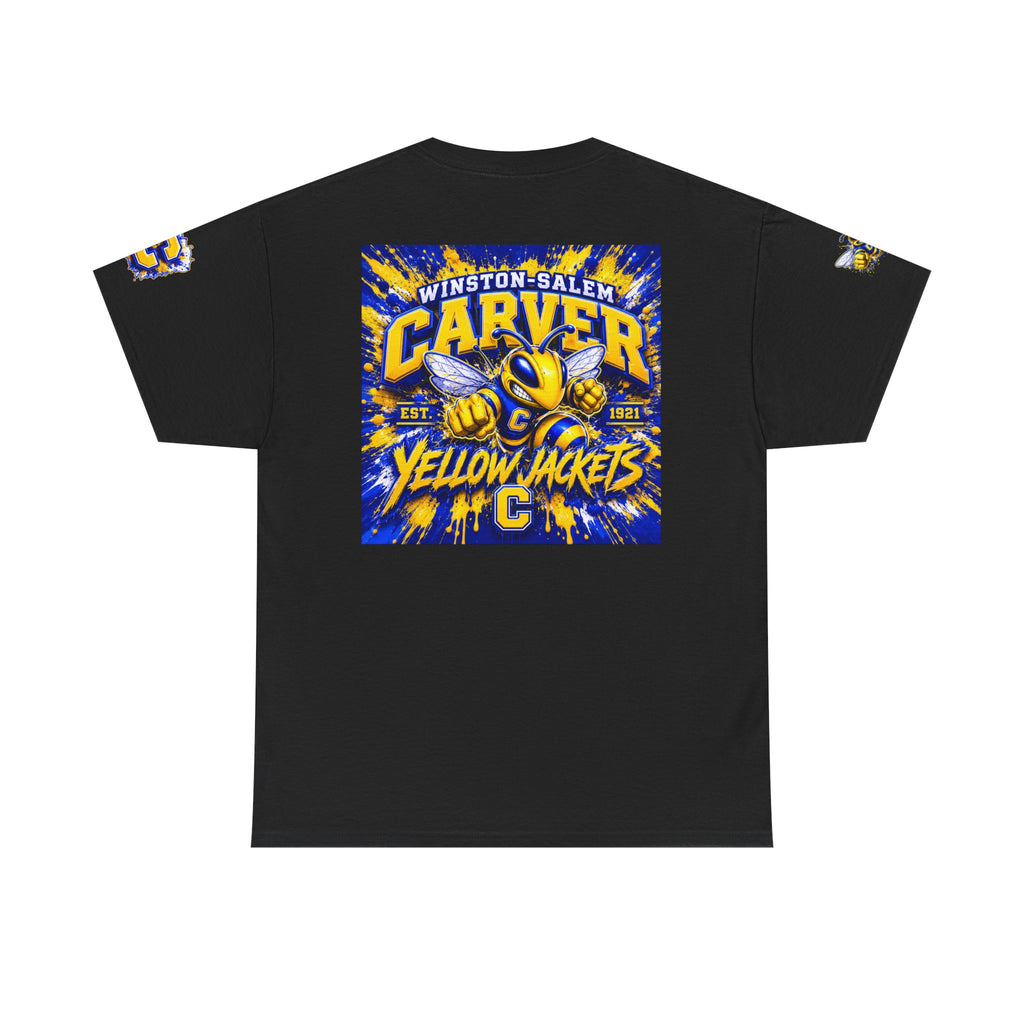 Carver Yellow Jackets Graphic T‑Shirt — Winston‑Salem School Spirit Tee
