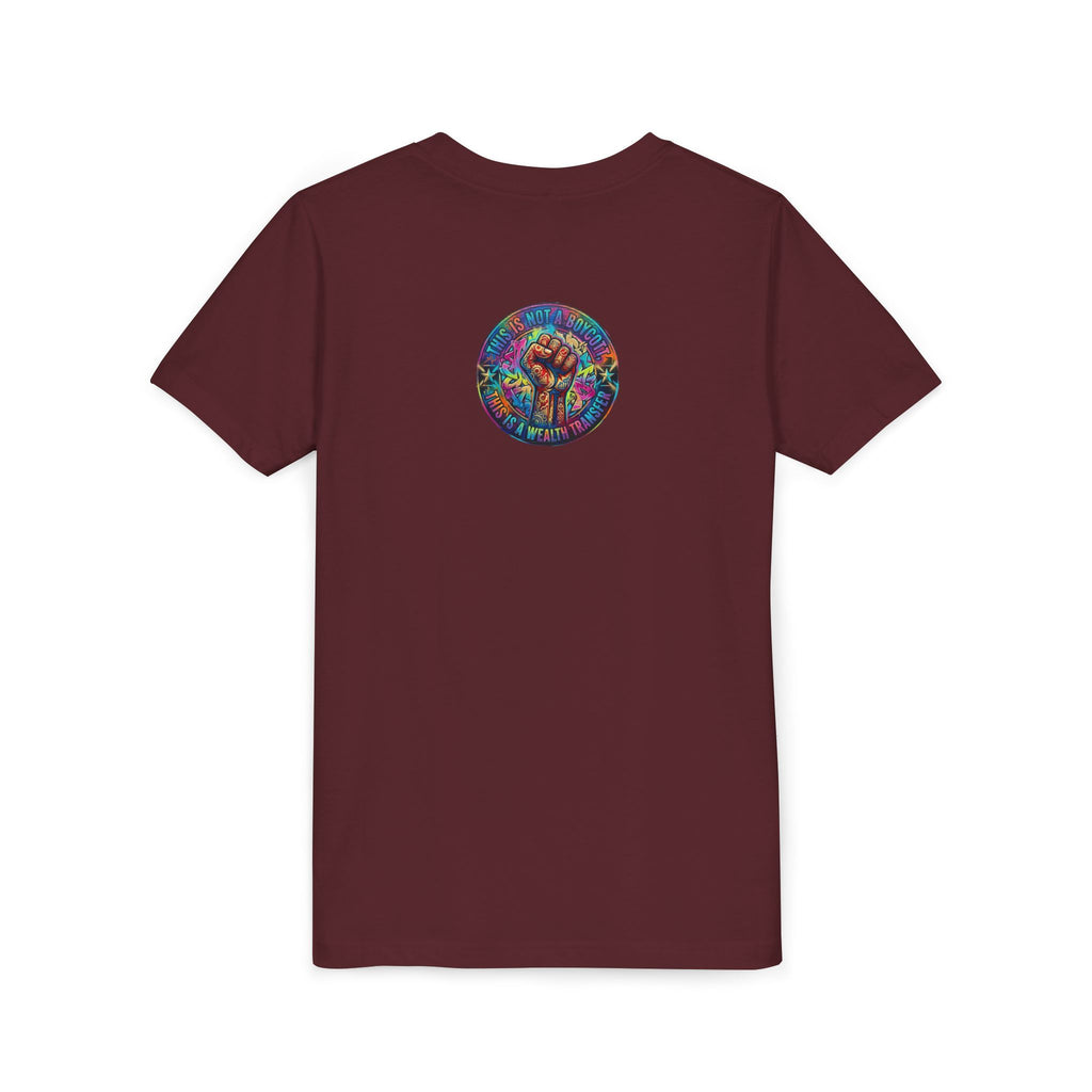 Kids Gaming Tee — Neon Rainbow Portal Gamer Shirt