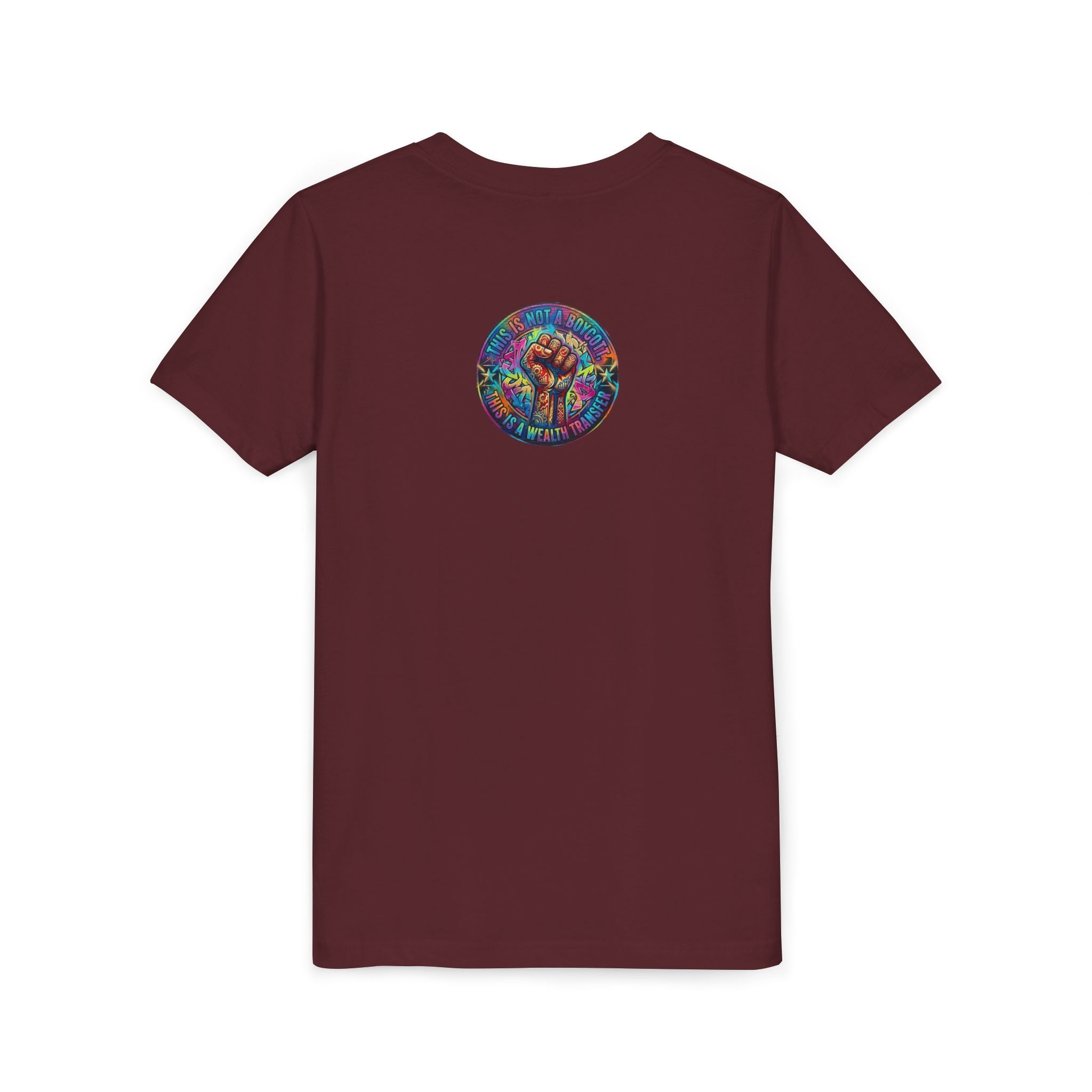 Kids Gaming Tee — Neon Rainbow Portal Gamer Shirt