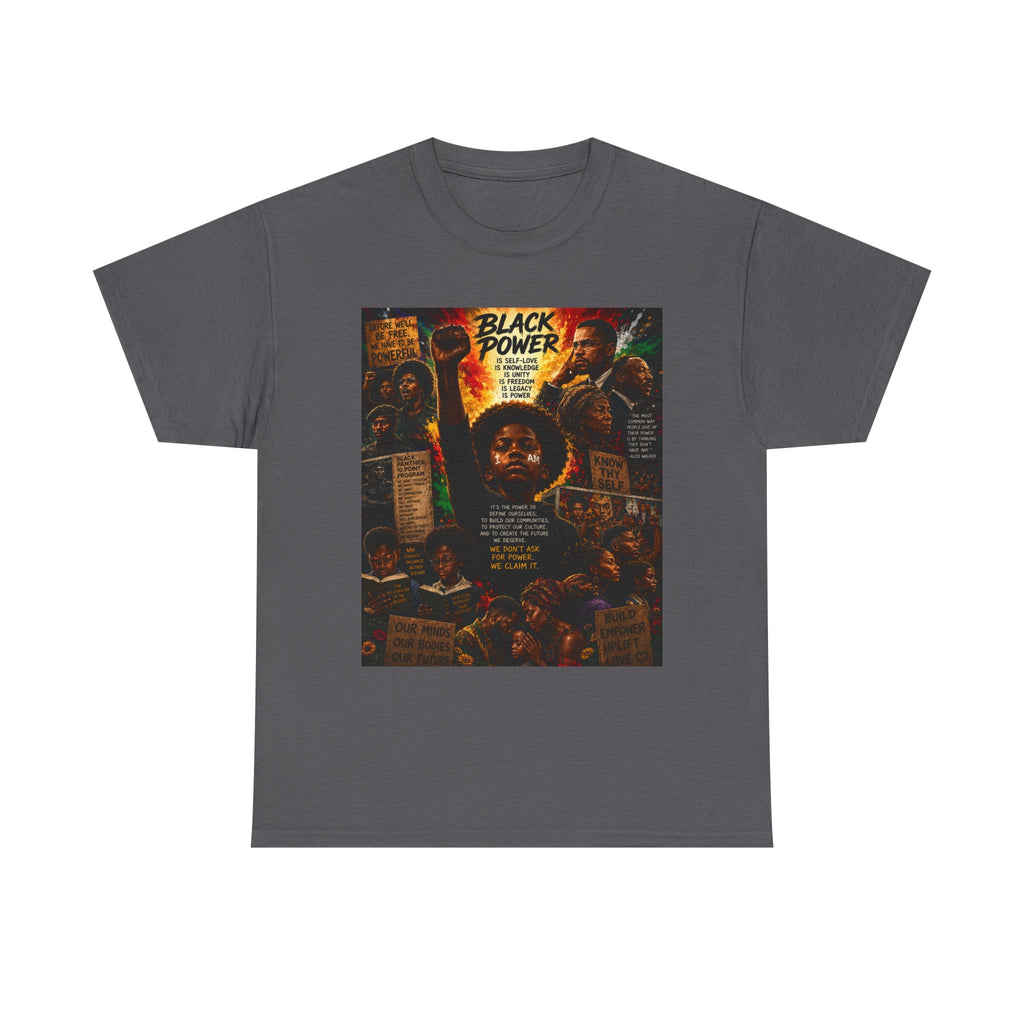 Black Power T‑Shirt — 'This Is Not A Boycott, This Is A Wealth Transfer' Protest Tee