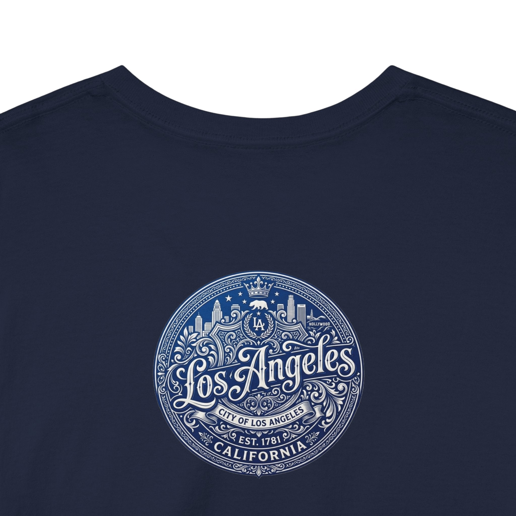 Iconic Rap Legend Photo Tee — Los Angeles Cap Graphic