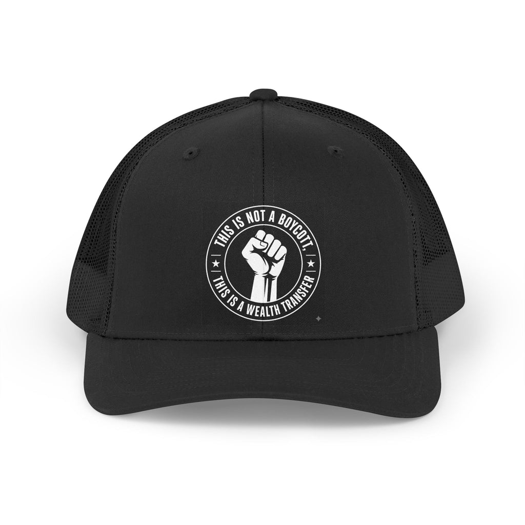 Copy of Retro Trucker Hat — “This Is Not A Boycott” Fist Patch