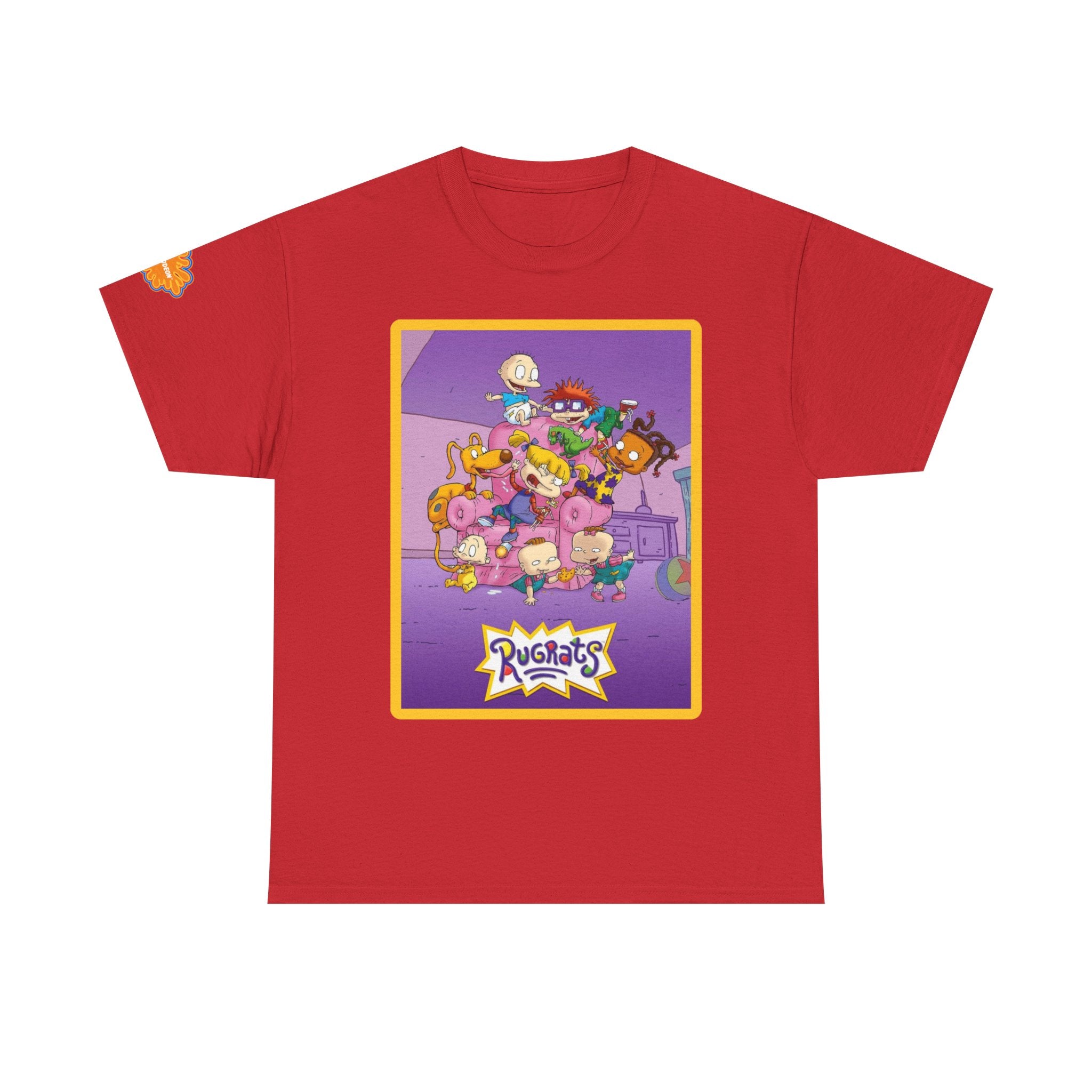 Rugrats Character Collage Tee — Retro Nickelodeon Kids Cartoon T-Shirt