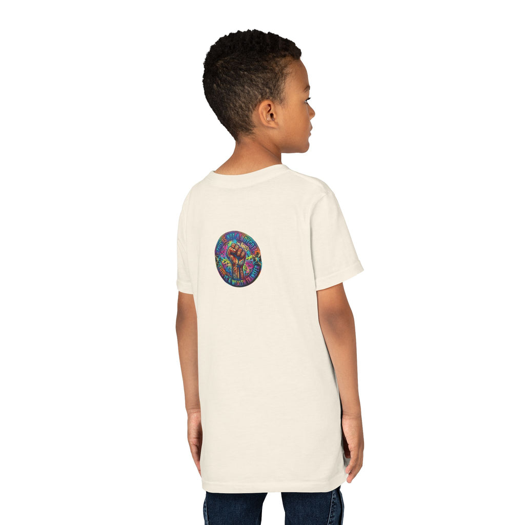 Kids Gaming Tee — Neon Rainbow Portal Gamer Shirt