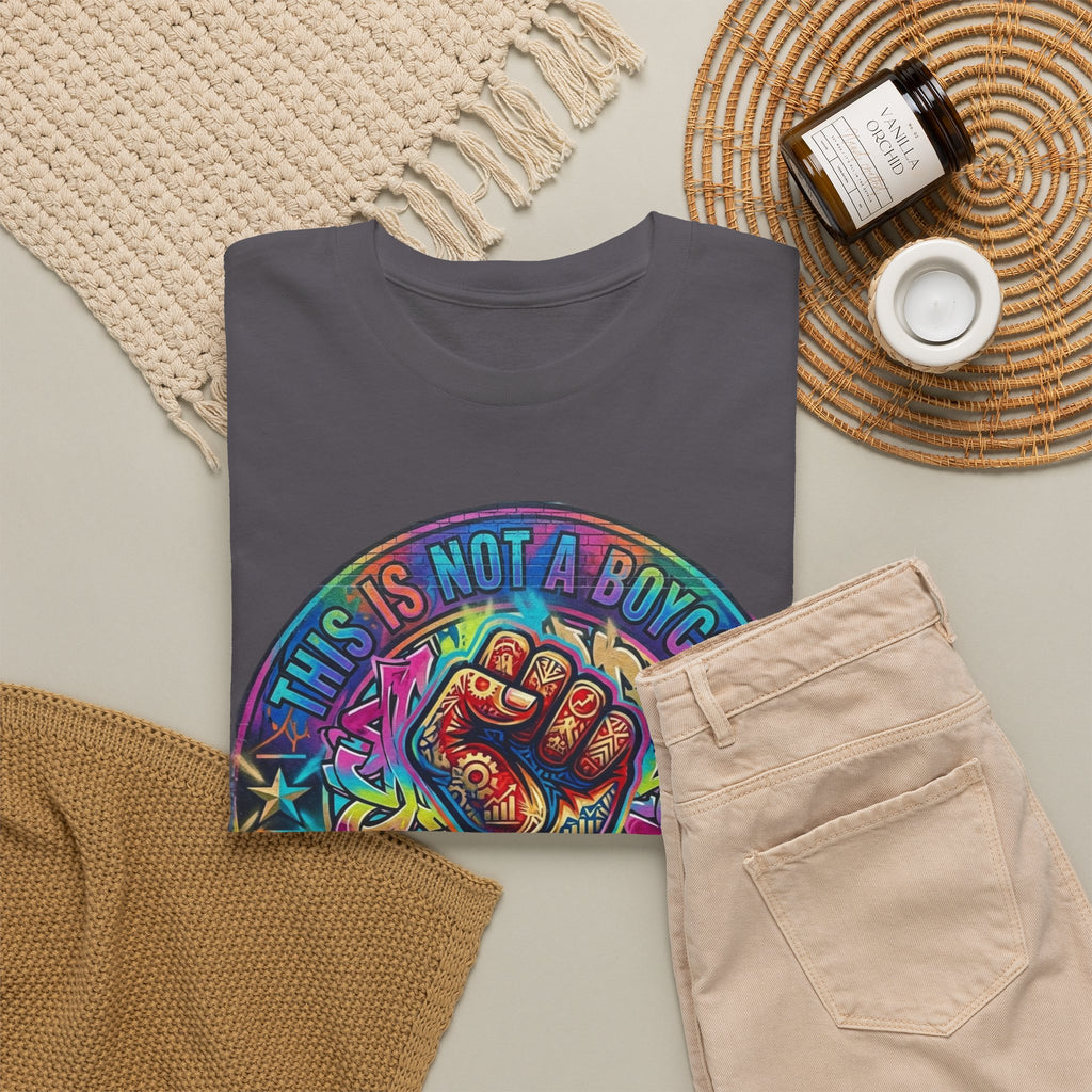 Fist of Strength Graphic Tee — “This Is Not A Boycott, This Is A Wealth Transfer”