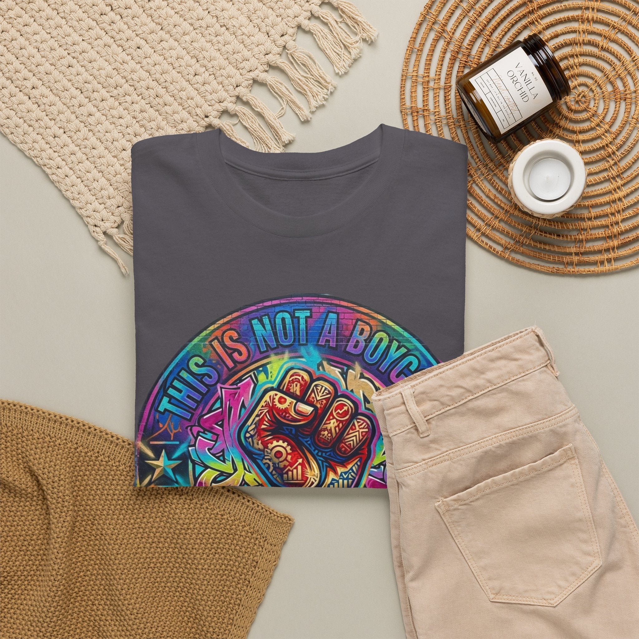 Fist of Strength Graphic Tee — “This Is Not A Boycott, This Is A Wealth Transfer”
