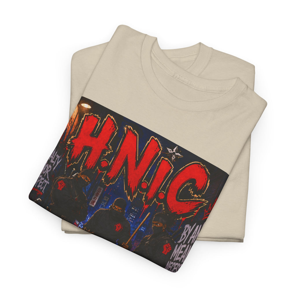 H.N.I.C. Graphic Tee — 'This Is Not A Riot' Raised Fist Streetwear T‑Shirt