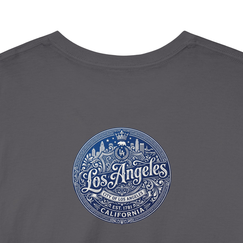 Iconic Rap Legend Photo Tee — Los Angeles Cap Graphic