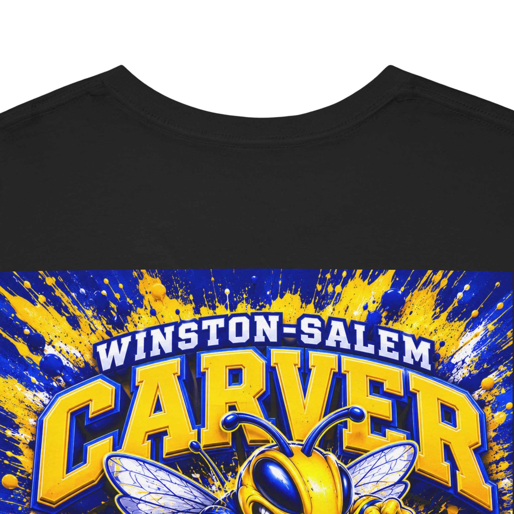 Carver Yellow Jackets Graphic T‑Shirt — Winston‑Salem School Spirit Tee
